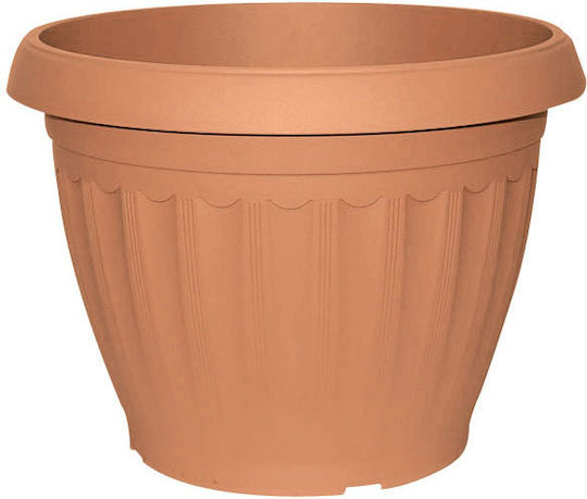 Atmosphera Corfu Pot Plastic Terracotta Atmosphera Corfu Pot Plastic Terracotta