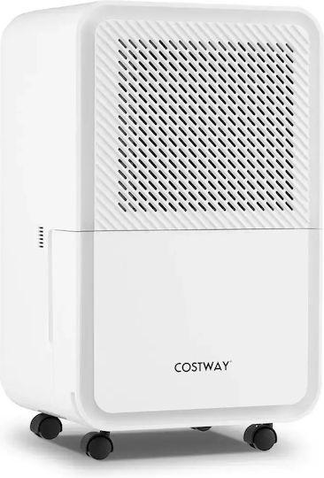 Costway ES10428DE-WH Αφυγραντήρας με Συμπιεστή 15lt