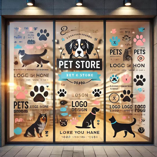Roll Up Stand Τζάμια Dog Lover