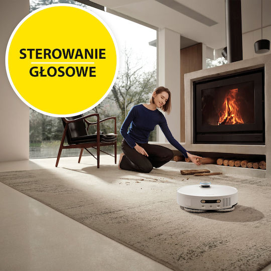 Dreame L50 Pro Ultra Robot Vacuum Cleaner with Laser Mapping & 19500Pa Suction Power White