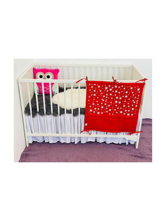 Kinderzimmer-Aufbewahrungskörbe Parashkevovi Kinderbett-Set Rot