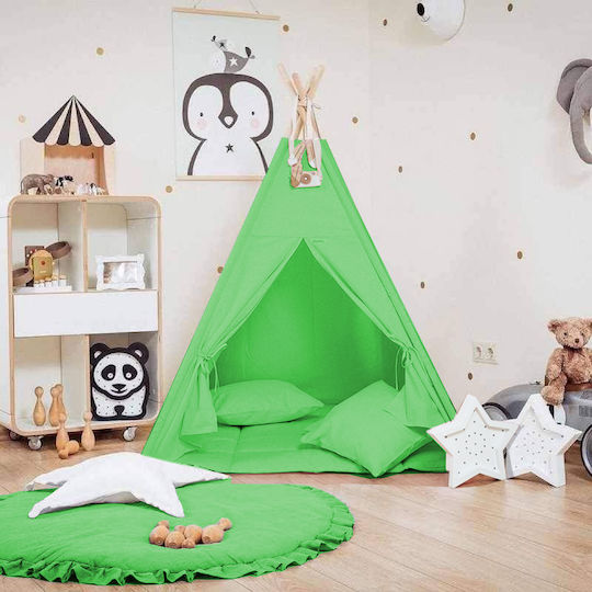 Kinder Teppich Grün