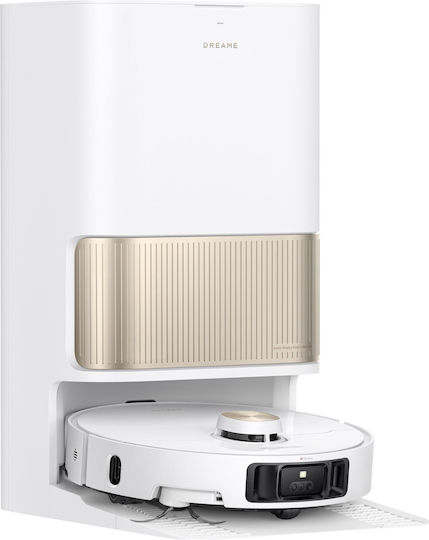 Dreame L40s Pro Ultra Robot Vacuum Cleaner with Laser Mapping & 19000Pa Suction Power White