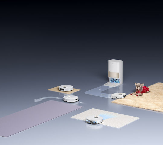 Dreame L40s Pro Ultra Robot Vacuum Cleaner with Laser Mapping & 19000Pa Suction Power White