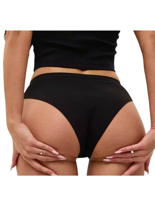 Damen Slip Nahtlos Beige