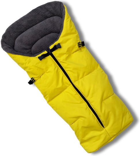 Kinderwagen-Fußsack Gelb