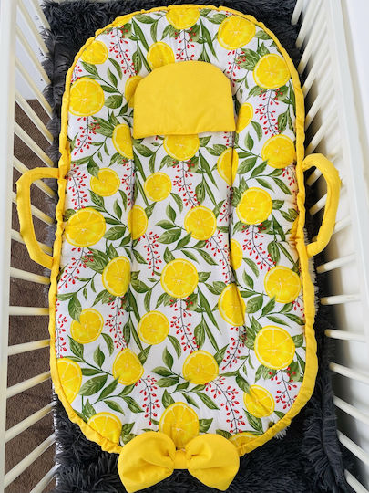 Βρεφικό Μαξιλάρι Φωλιά Yellow