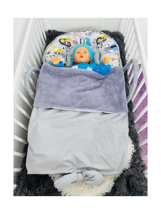 Baby Nestkissen Gray