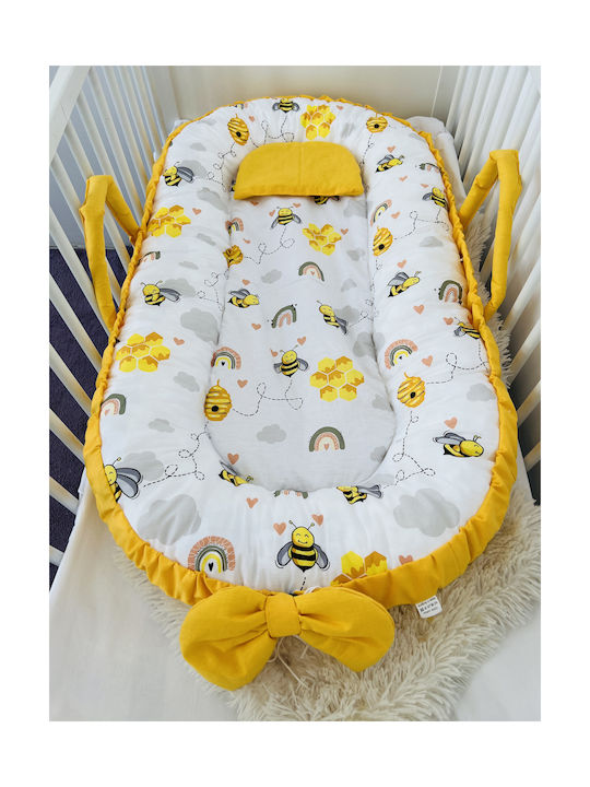 Baby Nestkissen Yellow