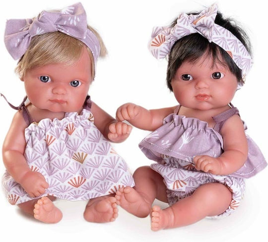 Antonio Juan Baby-Puppe Mufly Cat Länge 21 cm Verschiedene Designs 1 Stk