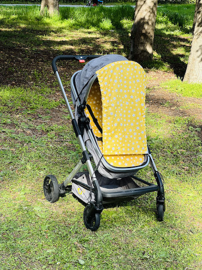 Sonnenschirm Kinderwagen Gelb