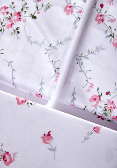 Comfort Bettwäsche-Set King Size 270x245cm. White 4Stück