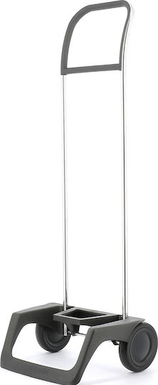 Shopping Trolley Black 40x97.5x97.5cm
