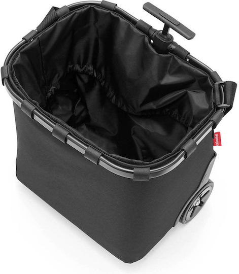 Carrycruiser Υφασμάτινο Καρότσι Λαϊκής Μαύρο 32x32x32cm
