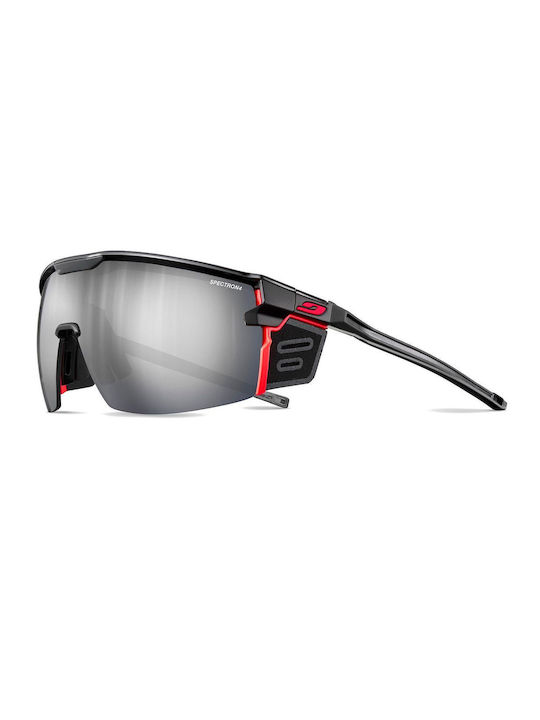 Julbo Ανδρικά Γυαλιά Ηλίου με Μαύρο Σκελετό και Μαύρο Φακό