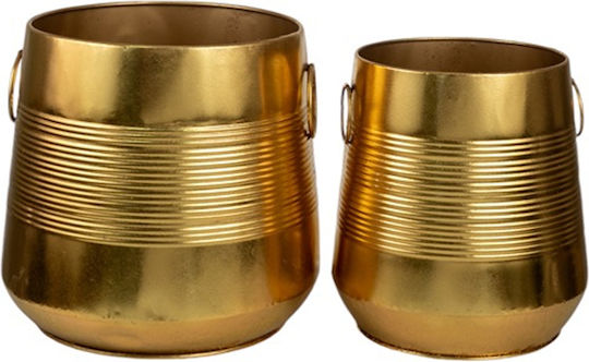 Zen Collection Blumentopf Metall Gold Zen Collection Blumentopf Metall Gold