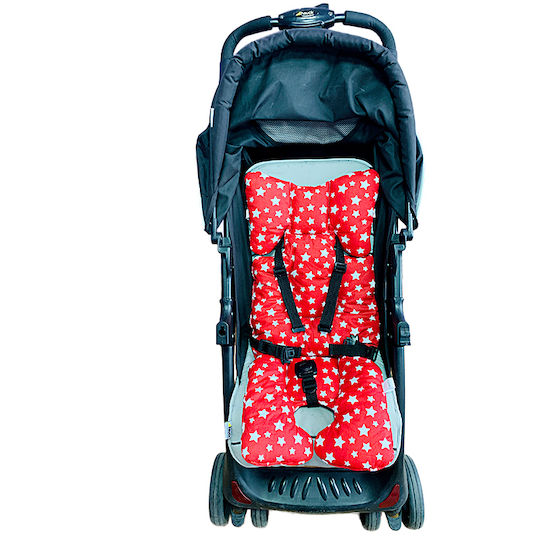Kinderwagenabdeckung Rot