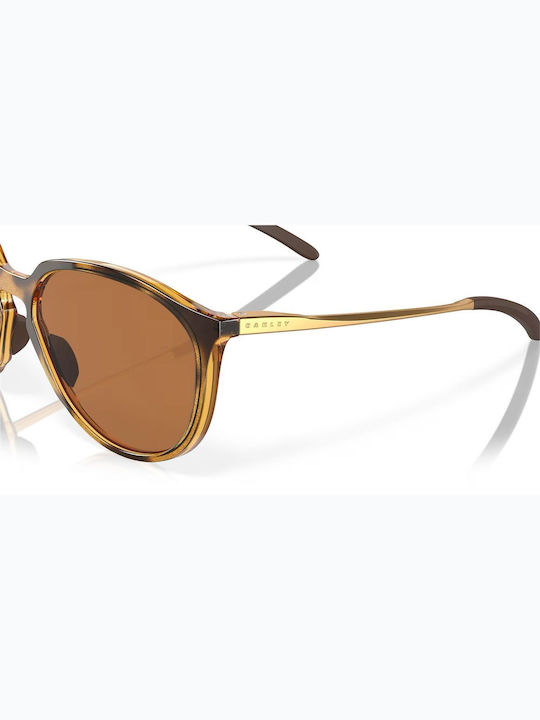 Oakley Sielo Male Sunglasses With Brown Tartaruga Horn-Rimmed Frame And Brown Polarized Lens OO9288-03