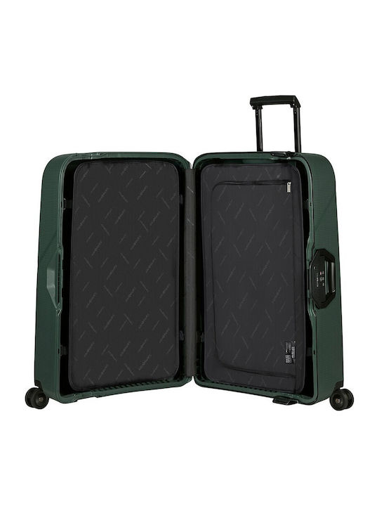 Samsonite Magnum Eco Großer XL Koffer Waldgrün