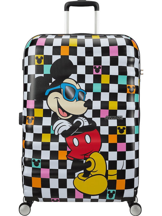 Großer American Tourister Wavebreaker Disney Mickey Check Koffer