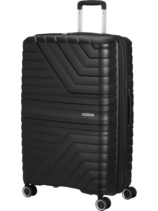 Flytwist 78cm Large Suitcase Shadow Black