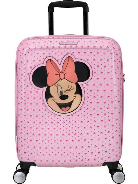 American Tourister Funlight Disney Kabinenkoffer Minnie Lenticular Pink