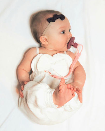 Itzy Ritzy Suzetă Din Silicon Roșie Pentru 3+ Luni