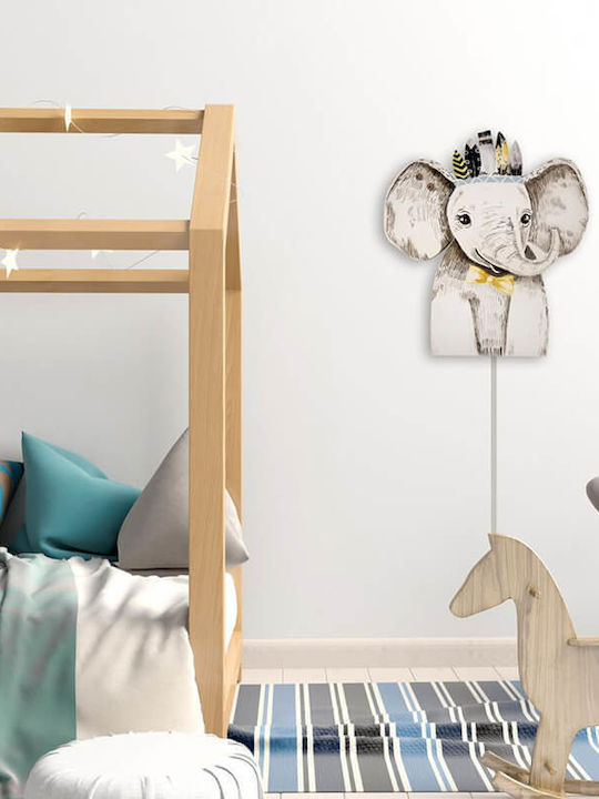 Yapadapadou Wooden Kids Wall Light