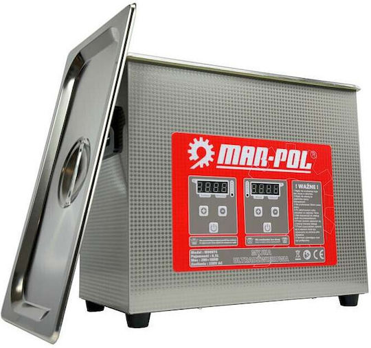 Mar-Pol Ultrasonic Cleaner 6.5lt