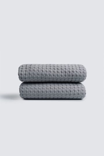 Viokarpet Pătură Waffle Piqué Superdublă 230x240 cm Gri