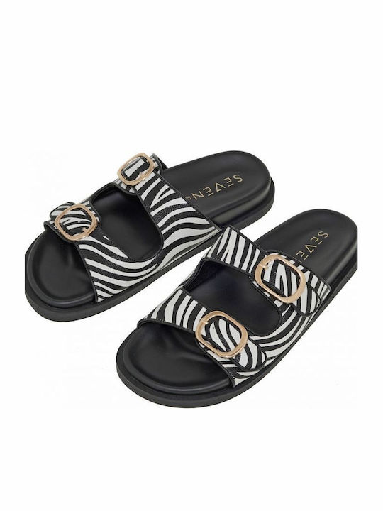 Women's Flat Sandals Zebra