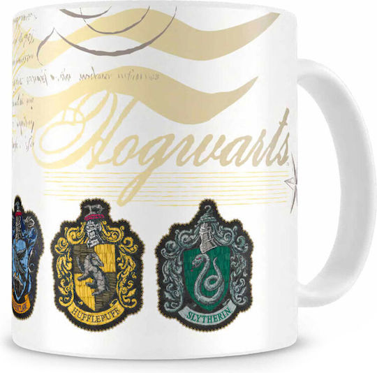 Sd Toys Hogwarts Cană Ceramică Albă