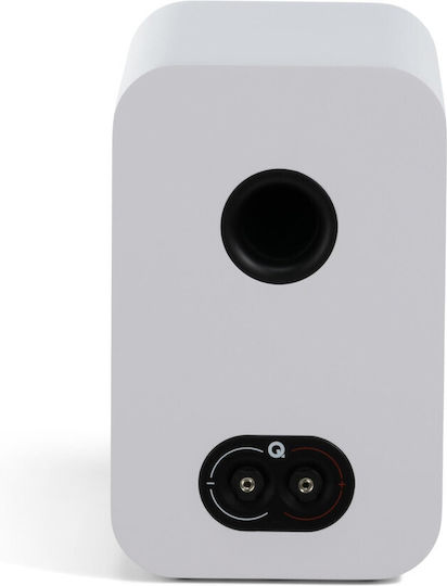 Q-Acoustics 3020c Двойка Hi-Fi Говорители Bookself 90W 2 Брой шофьори Ш17.5xД28.1xВ27.9см. Сатенено бяло