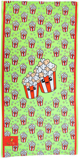 Πετσέτα Θαλάσσης Tortue&quot Popcorn&quot S5-332-100-πράσινο