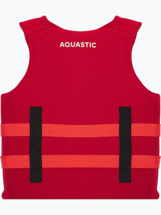 Aquastic Jugend 50N Neopren Kinder-Schwimmweste Rot Größe 164cm