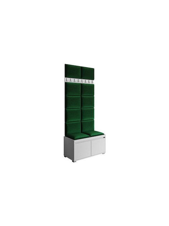 Comfivo 392 Eingangsmöbel mit Spiegel & Garderobe 85x34x207cm