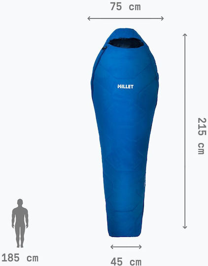 Millet Sleeping Bag Μονό 2 Εποχών Sky Diver