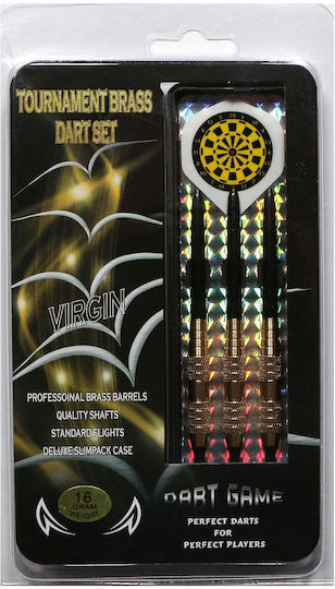 Master Darts Virgin Brass 3 Pieces Softip 16g