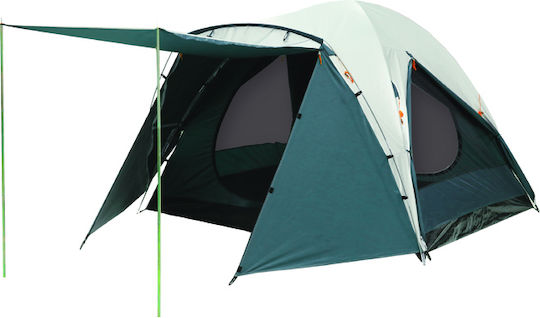 Hupa Camping Tent Igloo Green With Double Cloth 4 Seasons For 4 People 340x250x170cm