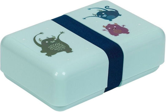 A Little Lovely Company Plastic Kids' Lunch Set Light Blue x x 6cm