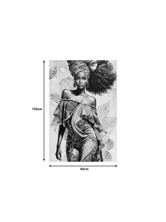 Πίνακας Καμβά Georgina I Inart 80x3x120εκ