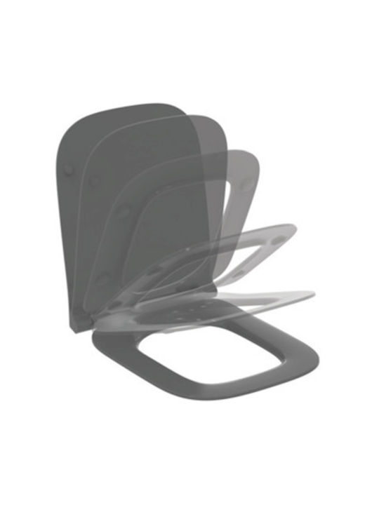 Ideal Standard I.life B Καπάκι Λεκάνης Πλαστικό Γκρι Ideal Standard I.life B Καπάκι Λεκάνης Πλαστικό Γκρι