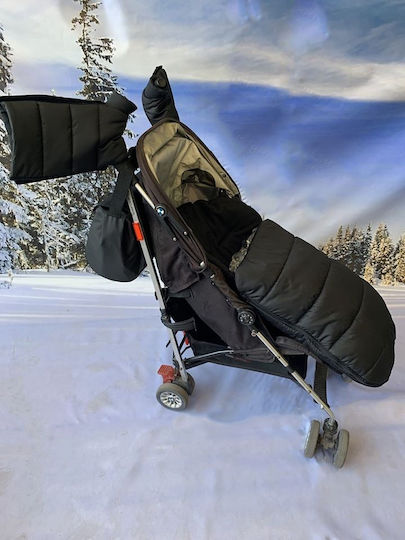 Sac de picioare pentru cărucior Negru