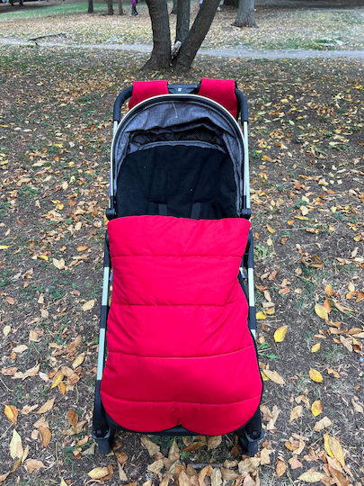 Universal Stroller Footmuff Red