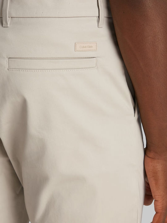 Παντελόνι Chino Ελαστικό σε Slim Εφαρμογή Silver Lining