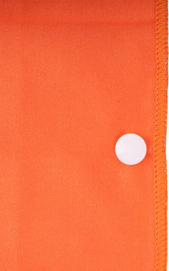 Aithrio Πετσέτα Microfiber Σώματος σε Θήκη Πορτοκαλί 180x100εκ.