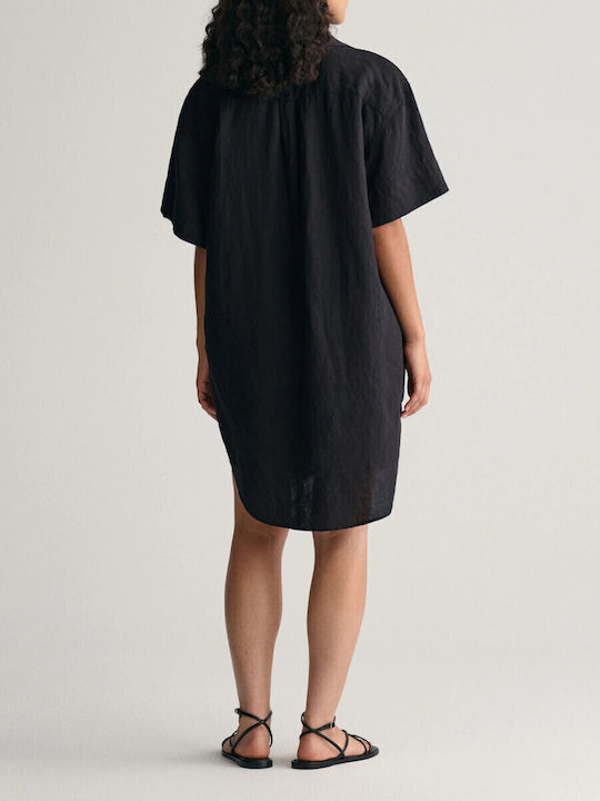 Sommer Mini Damenkleid Schwarz