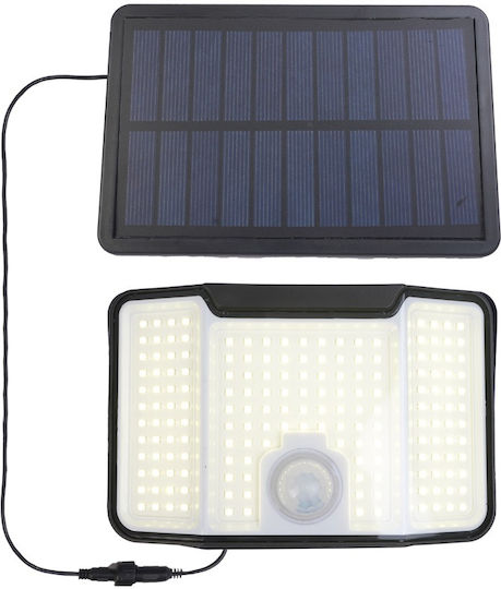 Lightex Solar Light 5.5W 400lm Natural White 4000K with Motion Sensor and Photocell IP44