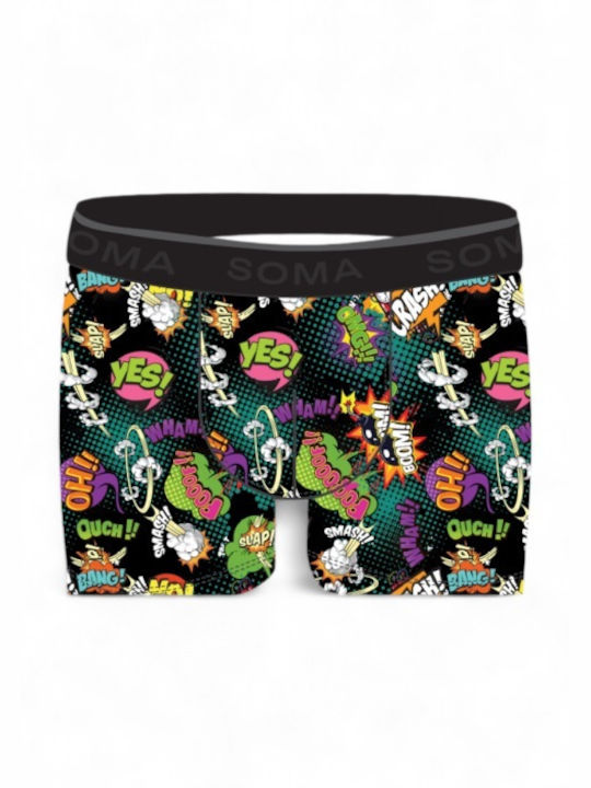 Pop Art Men's Boxer Multicolour