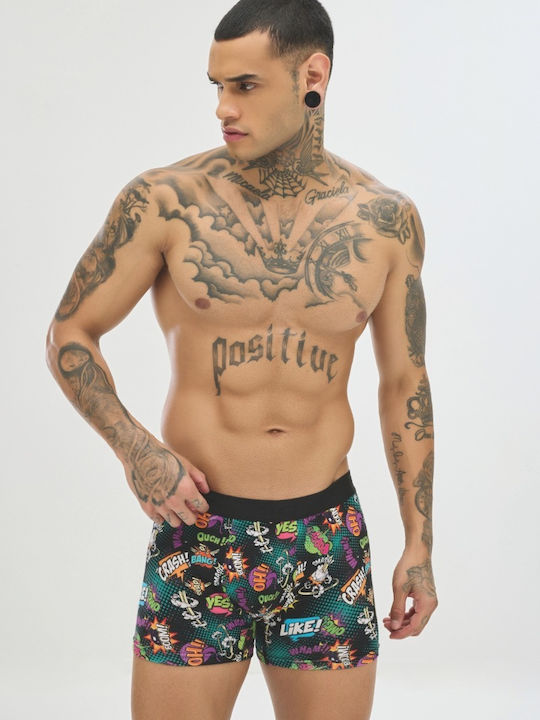 Pop Art Men's Boxer Multicolour